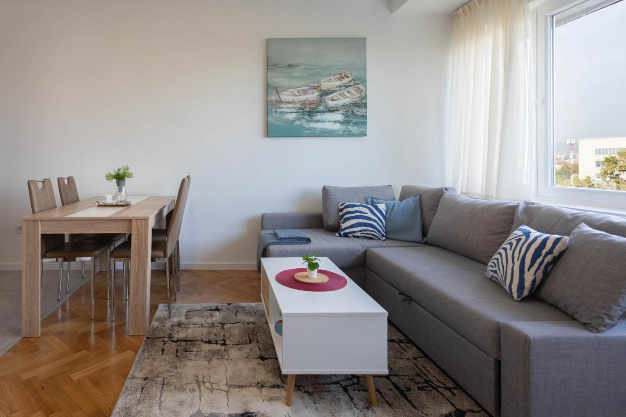 Spacious 2Bdr Apartment- Skyline View Загреб Екстериор снимка